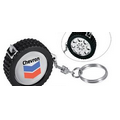 Tire Measuring Tape Key Chain